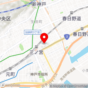 ファミリーマート 三宮駅東店の地図
