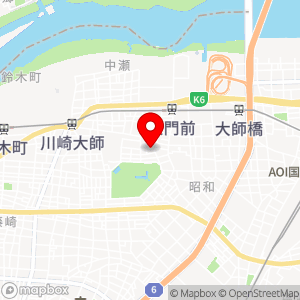 三井のリパーク 川崎大師前第2の地図