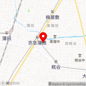 ファミリーマート 南蒲田店の地図