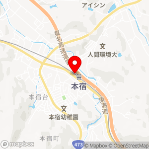 名鉄協商パーキング 本宿の地図