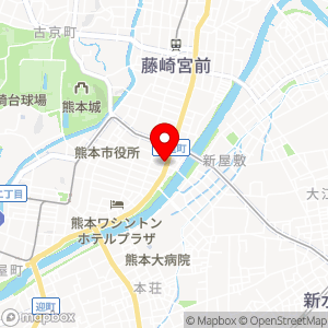 トラストパーク 熊本センタービルの地図