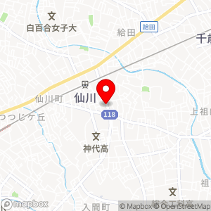 東都パーク 仙川1丁目の地図