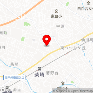 三井のリパーク 西つつじケ丘1丁目の地図