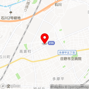 タイムズ 八王子高倉町第5の地図