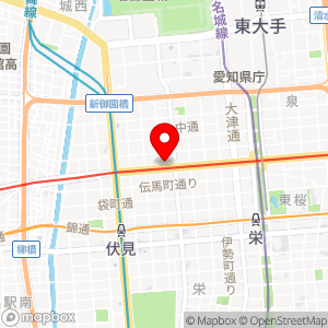 セブン-イレブン 名古屋桜通長者町店の地図