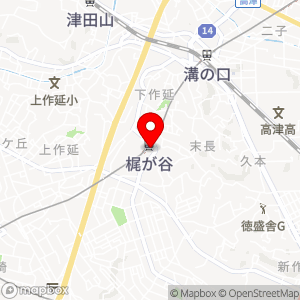 東急ストア 梶が谷店の地図
