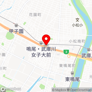 三井のリパーク 阪神鳴尾駅前の地図