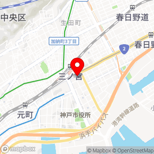 いかり 神戸三宮店の地図