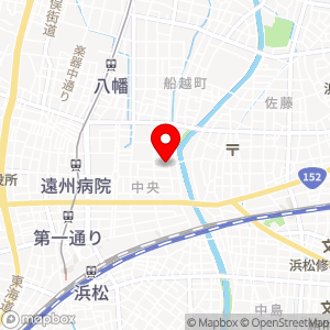 遠州西濃運輸月極駐車場の地図