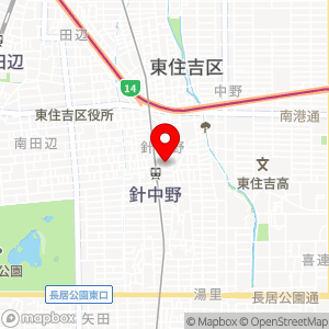 GSパーク 針中野駅前第二の地図