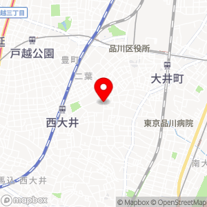 エイブルパーキング 大井3丁目の地図