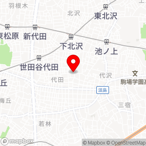 SANパーク 世田谷代沢 4の地図