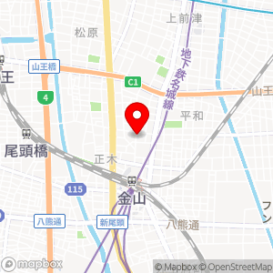 タイムズ 名古屋市営古沢公園の地図