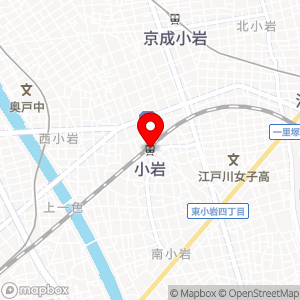 北野エース シャポー小岩店の地図