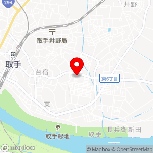 エコス マスダ取手店の地図