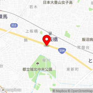 NPC24H レッドロブスター上板橋店の地図