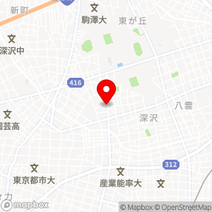 深沢４丁目第２駐車場の地図