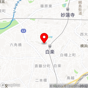 名鉄協商パーキング 横浜白楽の地図