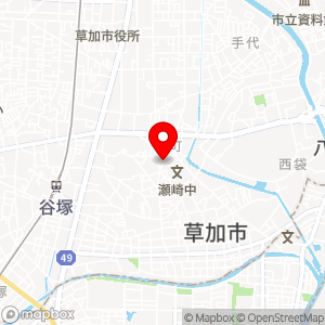 三井のリパーク 草加瀬崎2丁目の地図