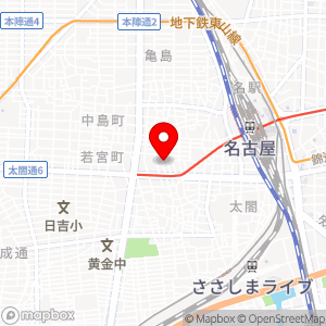三井のリパーク 名駅西第33の地図