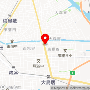 セブン-イレブン 大田区仲糀谷店の地図