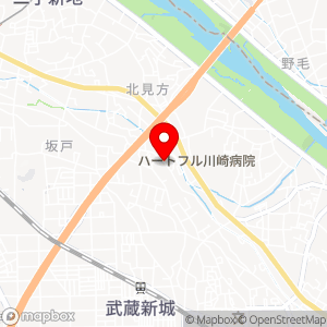 ナビパーク 上小田中第7の地図