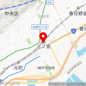 セブン-イレブン ハートインJR三ノ宮駅東口店の地図
