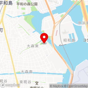 タイムズ テクノFRONT森ケ崎の地図