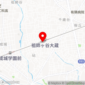 Odakyu OX 祖師谷店の地図