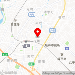 ベルク 坂戸八幡店の地図
