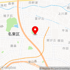 名鉄協商パーキング 藤が丘駅西第6の地図