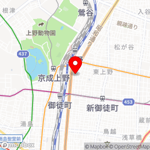 日本車庫アパホテル〈上野駅前〉駐車場の地図