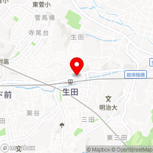 タイムズ 生田第8の地図