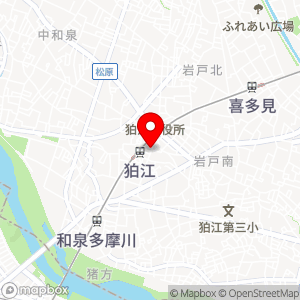 ファミリーマート 狛江駅南店の地図