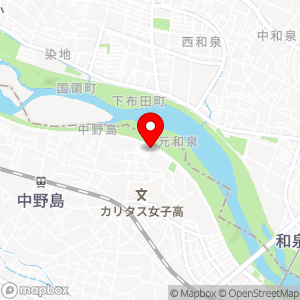 東都パーク 中野島6の地図
