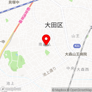 セブン-イレブン 大田区南馬込4丁目店の地図