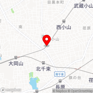 東急ストア 洗足店の地図