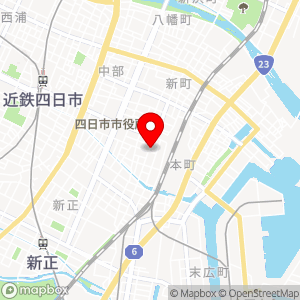 名鉄協商パーキング JR四日市駅前の地図