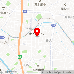 コモディイイダ 舎人店の地図