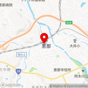 スペース24 ECO 恵那駅前の地図