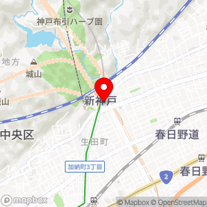 トラストパークニュー神戸フロント駐車場の地図