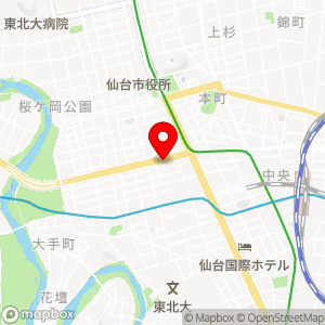 ファミリーマート 仙台広瀬通り店の地図