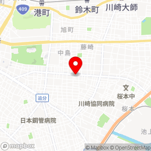 ナビパーク 川崎大島第1の地図