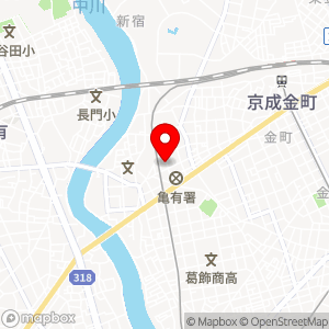 西友 葛飾新宿店の地図