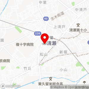 三井のリパーク 清瀬松山1丁目の地図