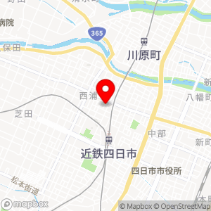 名鉄協商パーキング 四日市第4の地図