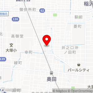 UR都市機構　アーバンラフレ稲沢団地駐車場の地図