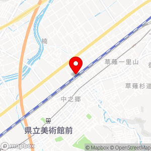 タイムズ 草薙駅前の地図