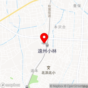 遠鉄小林駅前パーキングの地図