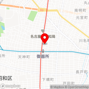 名鉄協商パーキング 御器所北第6の地図